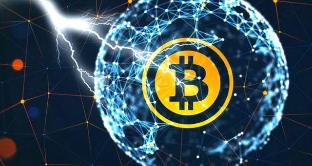image of bitcoin lightning network